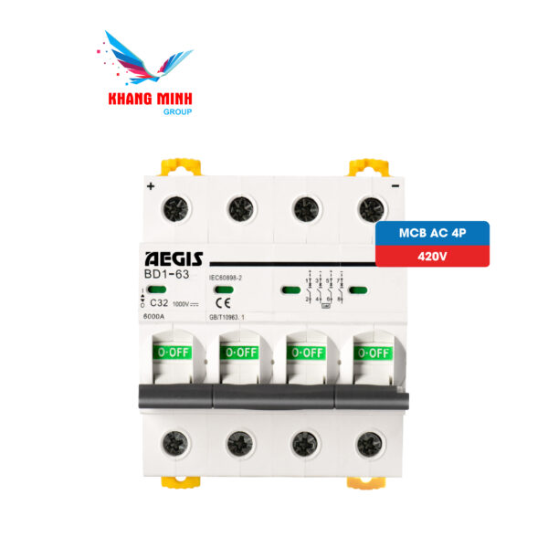 MCB AC 420V 50A